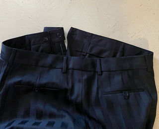 Neu mit Etikett: 990 $ Saint Laurent Herrenanzughose Schwarz 36 US (52 Eu) Italien 574505