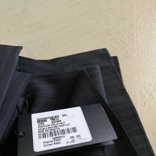 Neu mit Etikett: 890 $ Saint Laurent Herrenanzughose Schwarz 36 US/52 Eu Italien