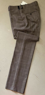 Neue 1100 $ Fendi Herrenanzughose Braun 34 US (50 Eu) Italien