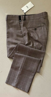 Neue 1100 $ Fendi Herrenanzughose Braun 34 US (50 Eu) Italien