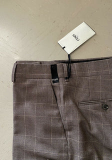 Neue 1100 $ Fendi Herrenanzughose Braun 34 US (50 Eu) Italien
