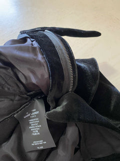 Neu mit Etikett: 1290 $ Saint Laurent Herrenanzughose Schwarz 34 US (50 Eu) Italien