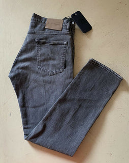NWT $ 1025 Giorgio Armani Herren Jeans Hose Black Denim 31 US Japan