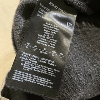 NWT $ 1025 Giorgio Armani Herren Jeans Hose Black Denim 36 US Japan