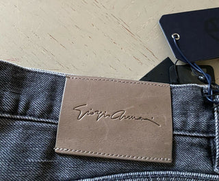 NWT $ 1025 Giorgio Armani Herren Jeans Hose Black Denim 36 US Japan