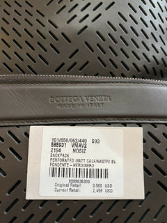 Neuer 3500 $ Bottega Veneta Lederrucksack Marco Polo 585931 VMAV2 DK Braun Italien