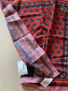 Neuer Gucci Damen-Bandana-Schal Rot/Blau Italien