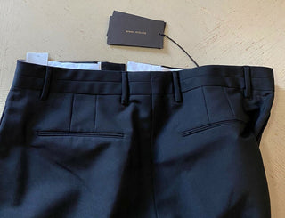 Neu mit Etikett: 790 $ Bottega Veneta Herrenhose aus Wolle/Mohair Schwarz 36 US (52 Eu) Italien