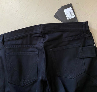 Neu mit Etikett: 620 $ Bottega Veneta Herrenjeans, kurze Hose, Schwarz, Größe 34 US (50 EU), Italien