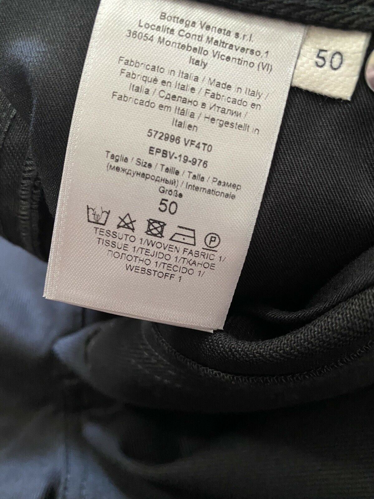 Neu mit Etikett: 620 $ Bottega Veneta Herrenjeans, kurze Hose, Schwarz, Größe 34 US (50 EU), Italien