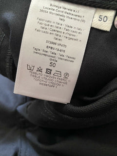 Neu mit Etikett: 620 $ Bottega Veneta Herrenjeans, kurze Hose, Schwarz, Größe 34 US (50 EU), Italien