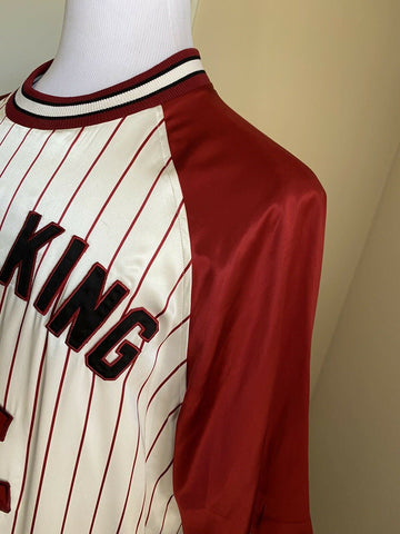 Новый пуловер Dolce&amp;Gabbana DG с монограммой, футболка красного цвета/размера XL (54 евро), $1195