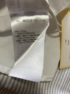 NWT Thom Browne Мужская рубашка с коротким рукавом, белая, размер 1 (S США), Италия