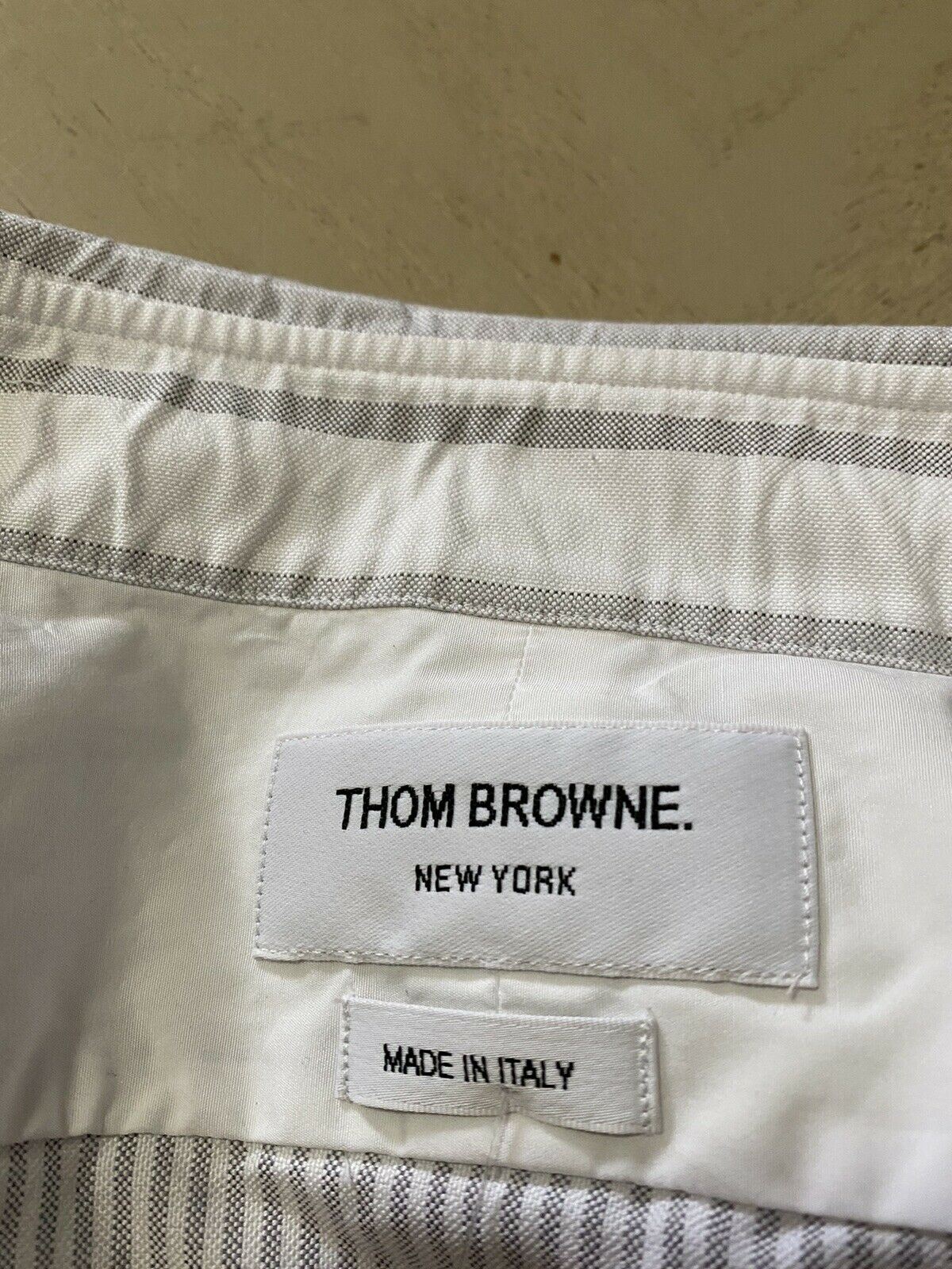 NWT Thom Browne Mens Short Sleeve Shirt White Size 1 ( S US ) Italy