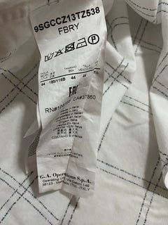 Neu mit Etikett: 925 $ Giorgio Armani Herren-Rundhalsshirt in Größe 44/17,5 Italien