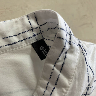 NWT $925 Giorgio Armani Mens Crewneck Shirt While 45/18 Italy