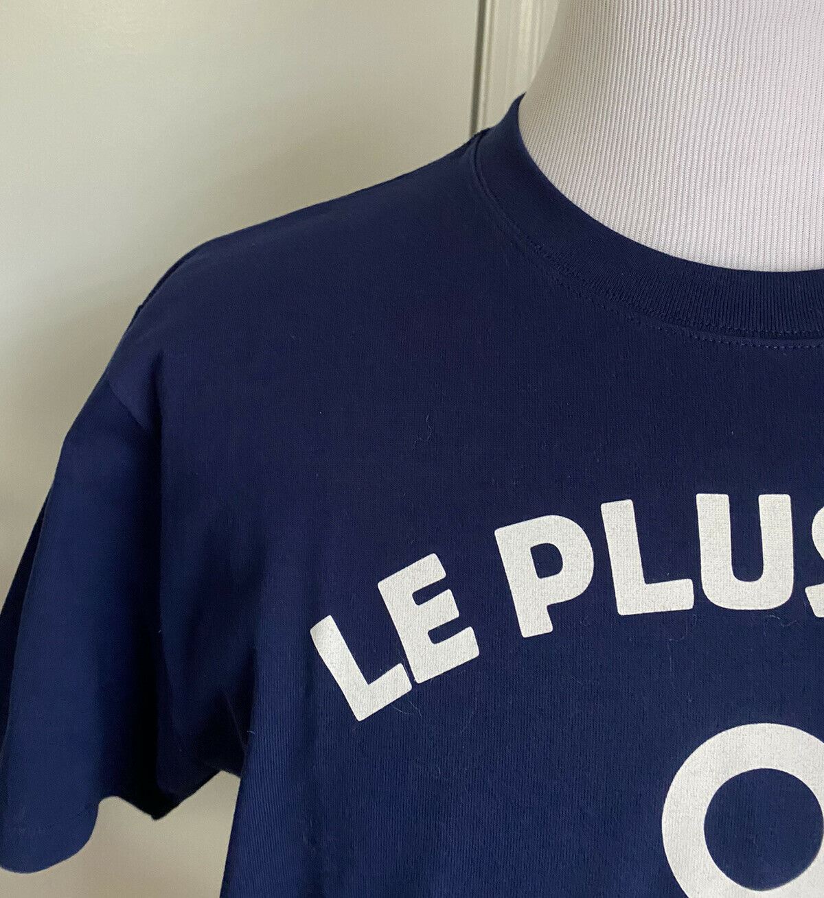 Neues Gucci Herren-Kurzarm-T-Shirt in Blau, Größe M, Italien