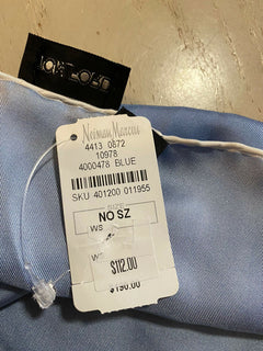 Neu 190 $ TOM FORD Seiden-Polka-Dot-Taschen-Sguare-Porchette-Taschentuch Blau
