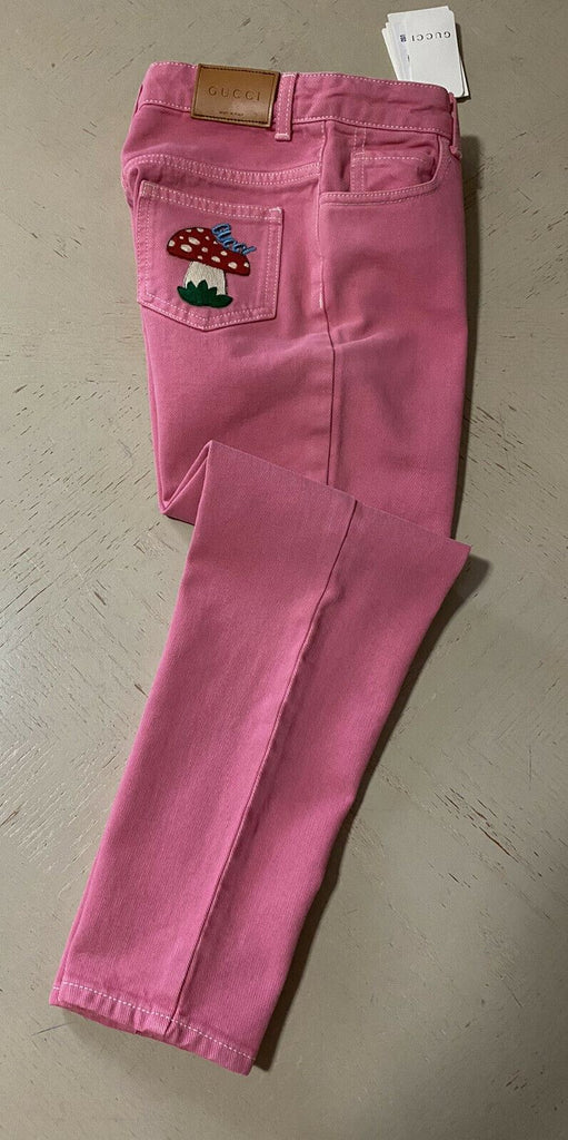 Neu mit Etikett: Gucci Mädchen-Jeanshose, Rosa, Größe 10, Italien