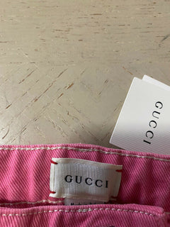 Neu mit Etikett: Gucci Mädchen-Jeanshose, Rosa, Größe 10, Italien