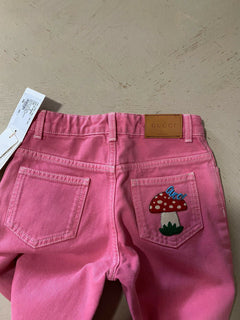 Neu mit Etikett: Gucci Mädchen-Jeanshose, Rosa, Größe 10, Italien