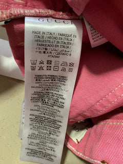 Neu mit Etikett: Gucci Mädchen-Jeanshose, Rosa, Größe 10, Italien