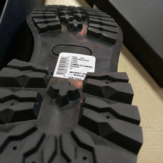 Neue 720 $ Roberto Cavalli Herren Lederstiefel Schuhe Schwarz 11,5 US/44,5 Eu Italien 