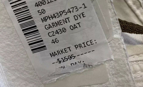Новинка, 1595 долларов США, Brunello Cucinelli, женские брюки с геометрическим узором и поясом, овсяные 10, США