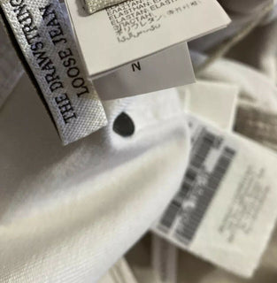 Neu $1595 Brunello Cucinelli Damen Geometry Caffed Belted Pants Oatmeal 10 US