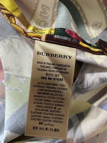 Новая женская блузка без рукавов Burberry за 460 долларов, ярко-желтая рубашка 4 США/38 ЕС