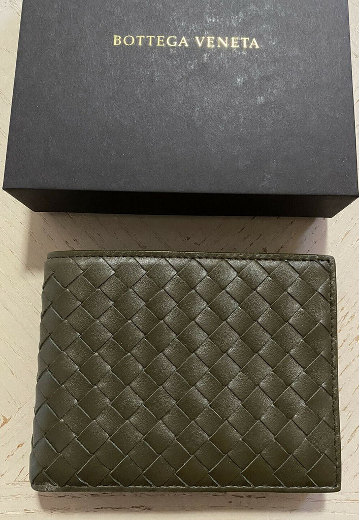 New Bottega Veneta Mens Wallet Slate Color Mustard 148324  Italy