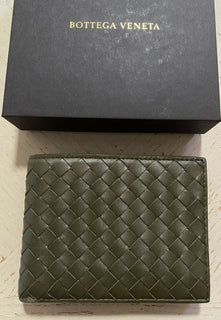 New Bottega Veneta Mens Wallet Slate Color Mustard 148324  Italy