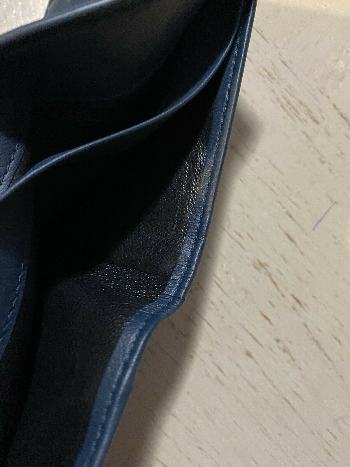 New Bottega Veneta Mens Wallet Slate Color Deep Blue 148324  Italy