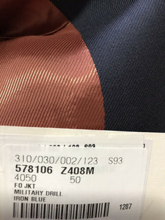 Neu mit Etikett: 3200 $ Gucci Herren Sportmantel Jacke Blazer Blau 40R US (50R Eu) Italien