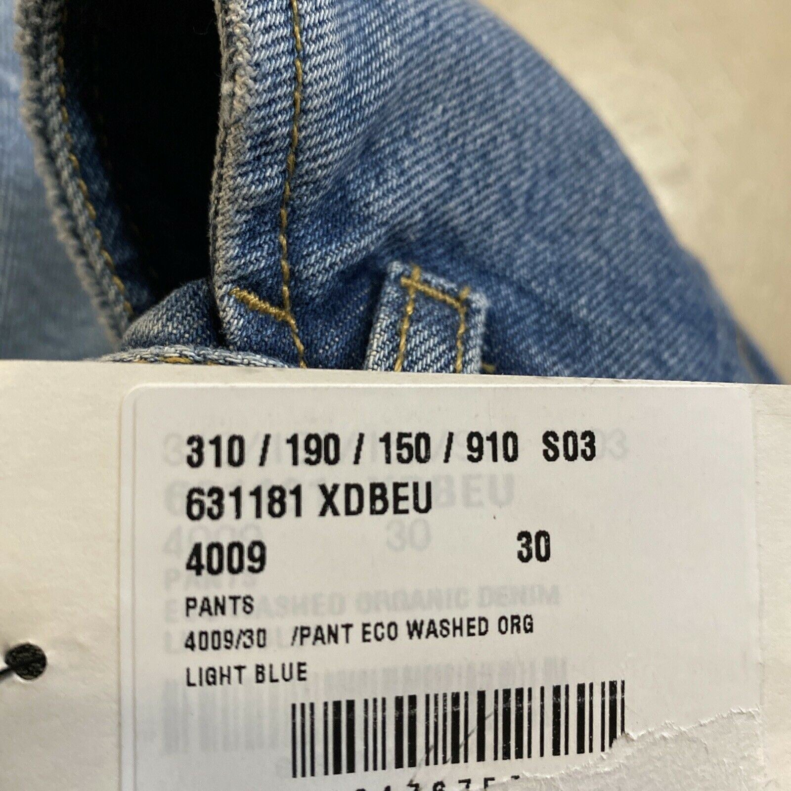 Neu mit Etikett: 1.500 $ Gucci kurze Jeanshose für Herren, blau, Größe 30 US/44 Eu