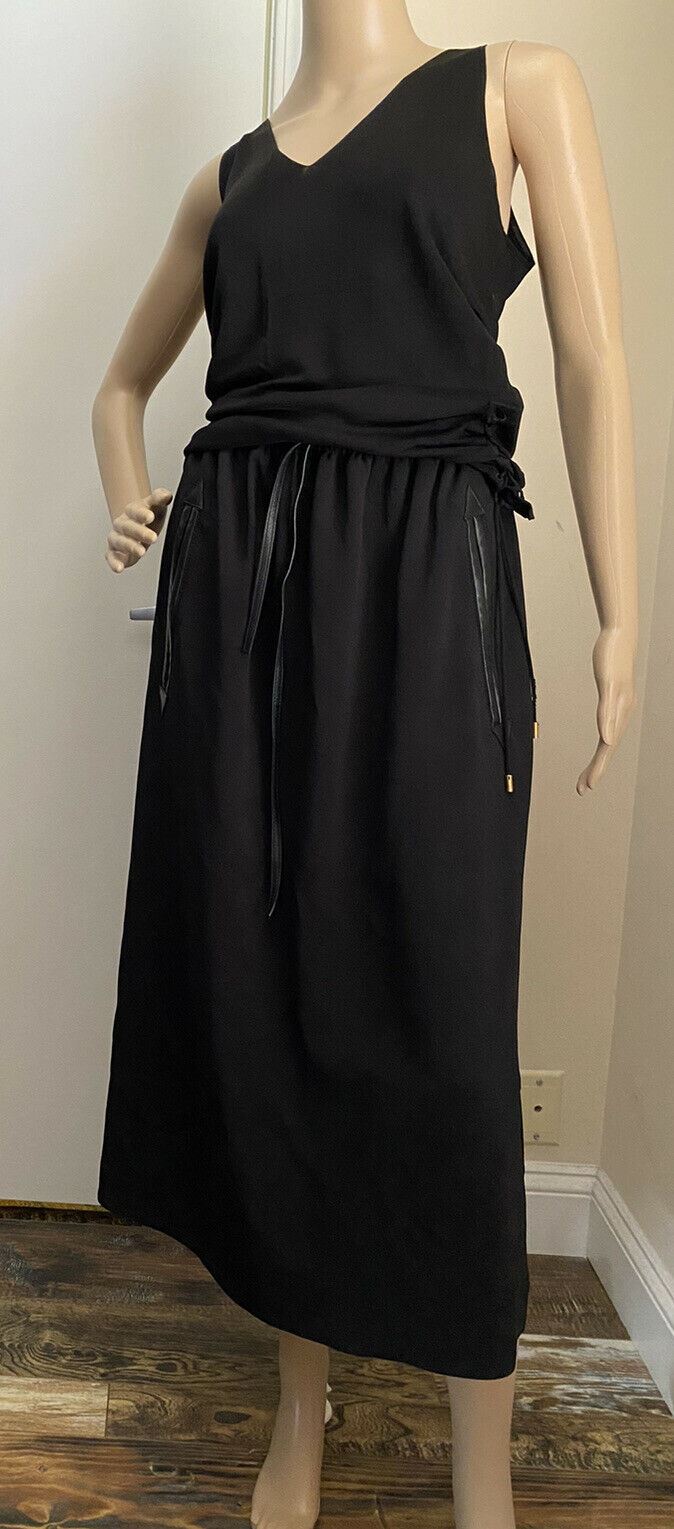 Новая эластичная юбка Gucci Light Viscose Cady W/L стоимостью 1700 долларов США, черная 40 Gucci (6 US)