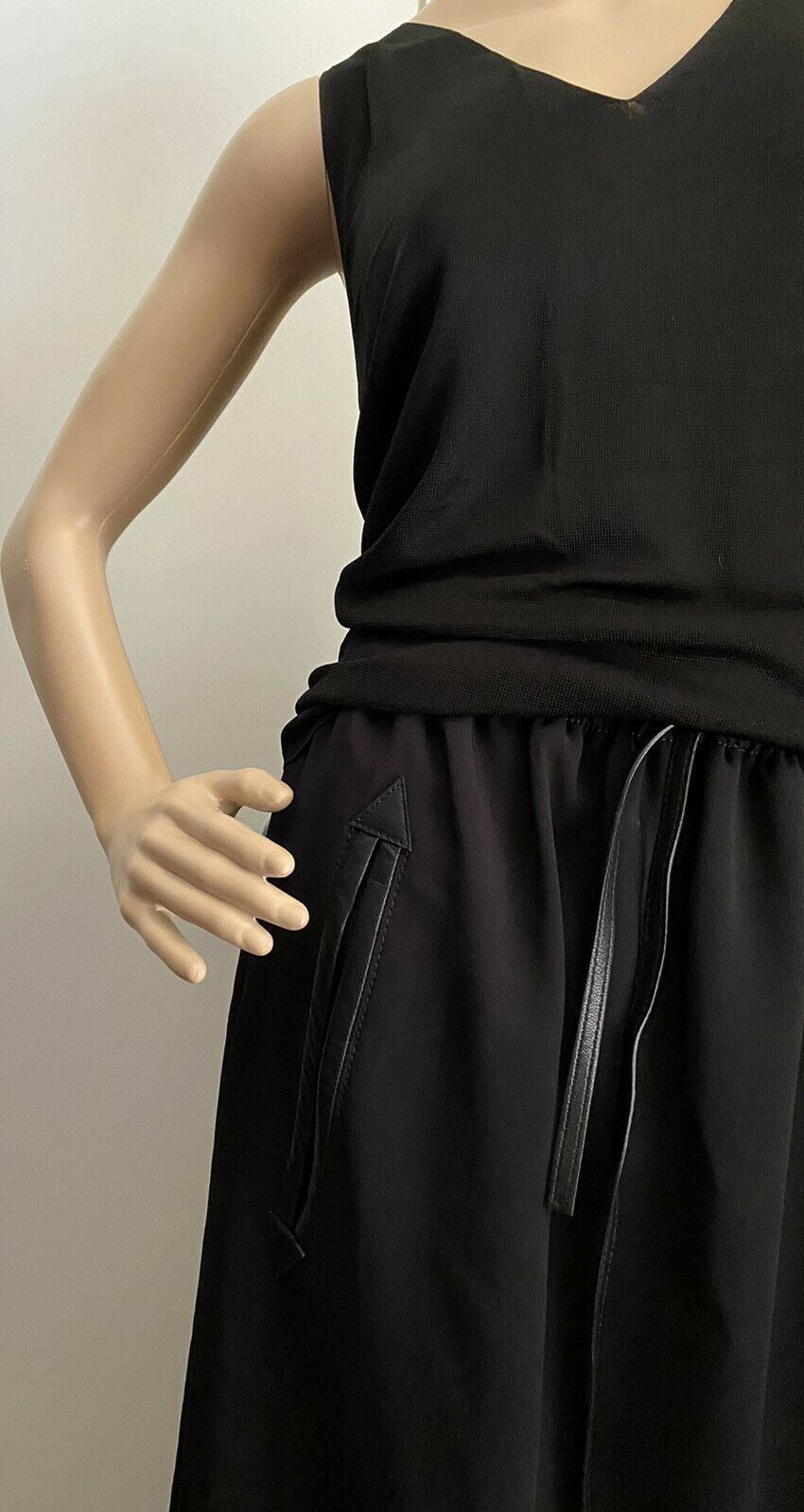 New $1700 Gucci Light Viscose Cady Stretch W/L Skirt Black 40 Gucci ( 6 US )