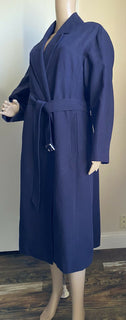 Neu $3441 Balenciaga Damen Trenchcoat Königsblau 4 US/38 It Italien