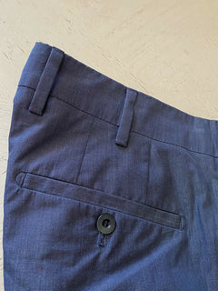 СЗТ $650 Loro Piana Мужские классические брюки синие 35 США (50 ЕС) Италия