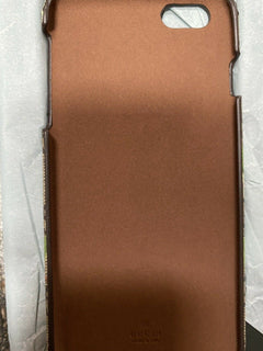 New $640 Gucci iPhone 6 Plus/6S Plus Case GG Monogram Beige Italy