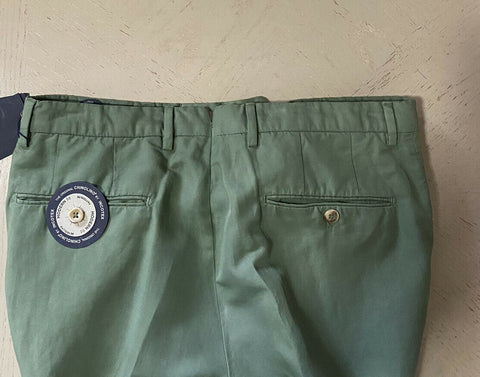 NWT Incotex Mens Dress Pants Green 32 US ( 48 Eu )