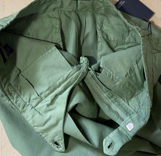 Neu mit Etikett Incotex Herrenanzughose Grün 32 US (48 Eu)