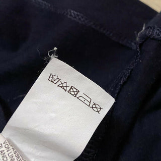 495 $ Brunello Cucinelli Herren-T-Shirt Slim Fit Marine/Grau Größe M Italien