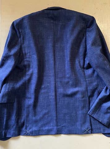 NWT $1350 Eidos Men’s Jacket Blazer Bright Blue 42 US ( 52 Eu ) Italy