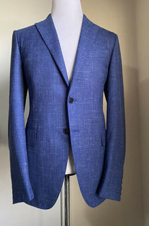 Neu mit Etikett: 1350 $ Eidos Herren-Jackenblazer Hellblau 42 US (52 Eu) Italien