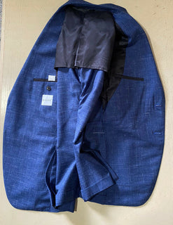 Neu mit Etikett: 1350 $ Eidos Herren-Jackenblazer Hellblau 42 US (52 Eu) Italien