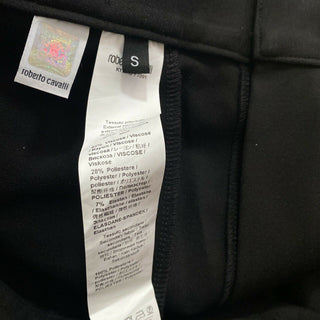 Neu mit Etikett: 415 $ Roberto Cavalli Badeshorts für Herren, Schwarz, Größe S