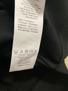Neu mit Etikett: 415 $ Roberto Cavalli Badeshorts für Herren, Schwarz, Größe S