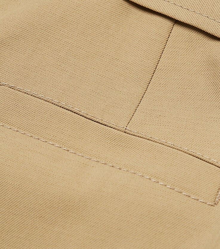 Новинка, 1595 долларов США, Brunello Cucinelli, женские льняные/хлопковые брюки с поясом, коричневые 12, США
