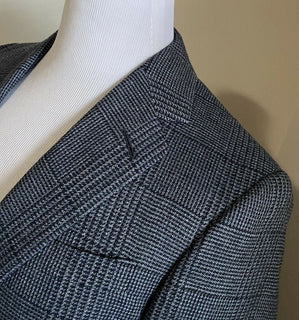 NWT $2995 Ralph Lauren Purple Label Wool/Linen  Men Blazer Jacket LT Blue 42R US